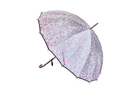 高級雨傘「桜吹雪」紫色