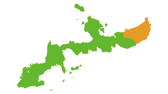 沖縄県イラスト地図