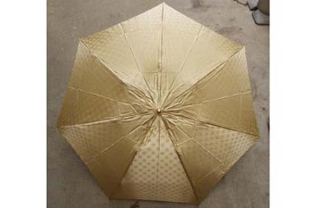 雪華模様の折り畳み傘（サイズ55cm）カラー：ベージュ