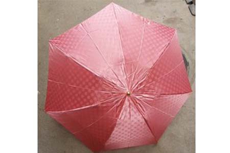雪華模様の折り畳み傘（サイズ55cm）カラー：ピンク