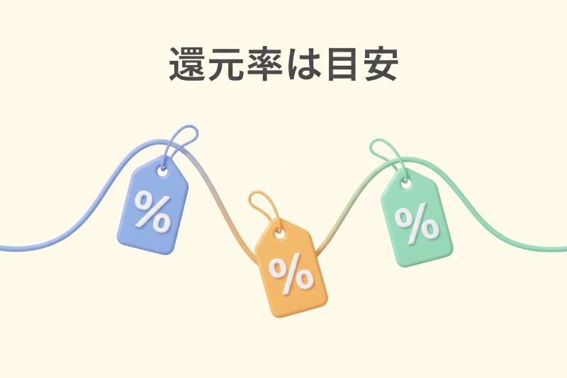 返礼率や還元率を参考にする際の注意点