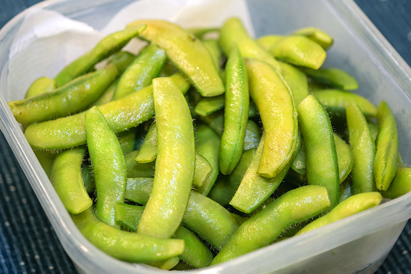 茹でた枝豆の保存方法と日持ち