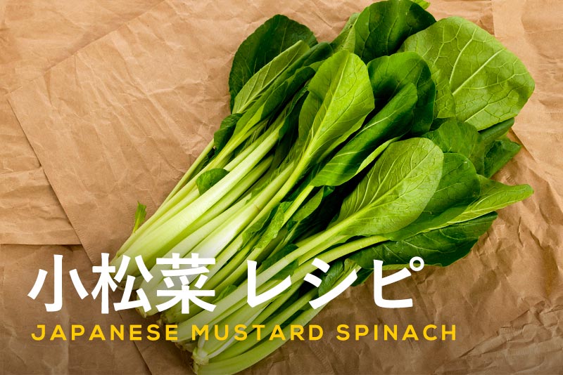 小松菜の人気レシピ15選！おかずや作り置きなど目的別に紹介