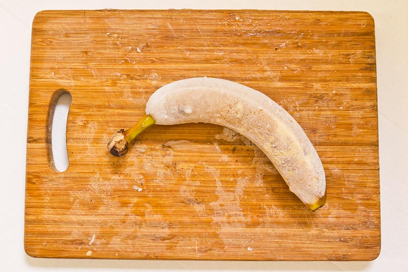 バナナを冷凍保存する方法