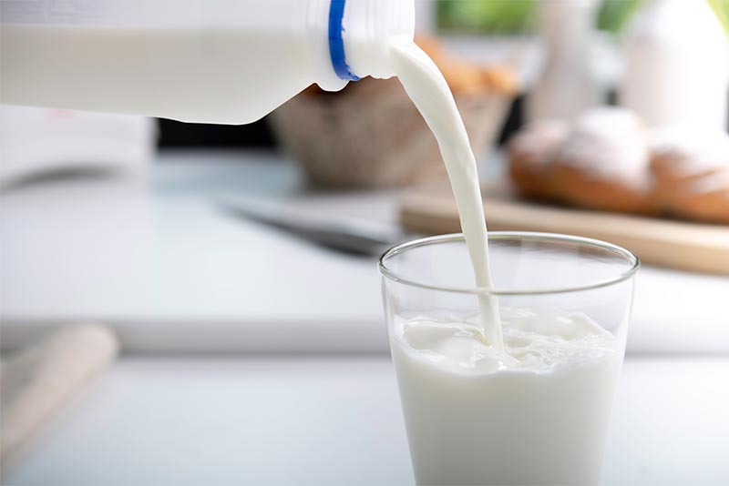 牛乳に含まれる栄養成分と効能
