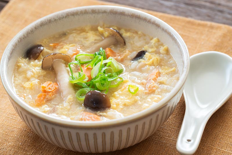 雑炊とおじやの簡単おすすめレシピ