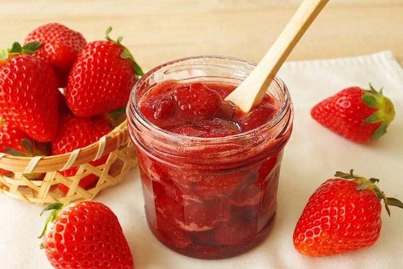 いちごジャムにすれば1年以上保存可能