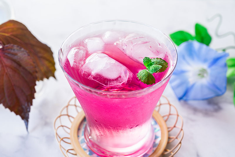 しそジュースの効果的な飲み方