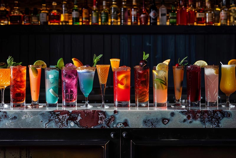 【一覧】味・風味別カクテルの種類