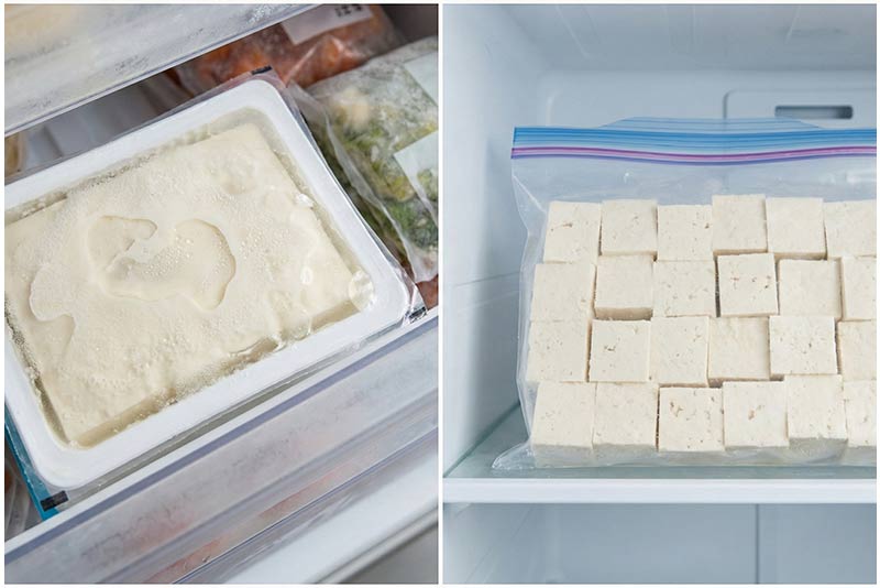 豆腐の正しい冷凍方法