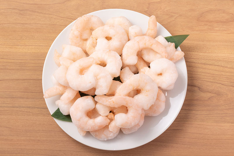 冷凍エビを急ぎで解凍したい時の対処法