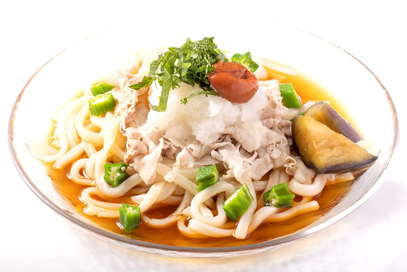 豚しゃぶおろし冷やしうどん