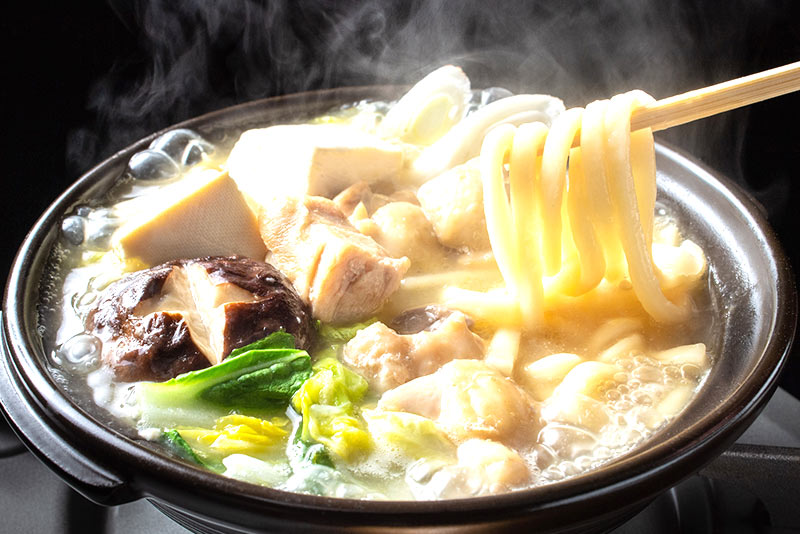 野菜たっぷり煮込みうどん