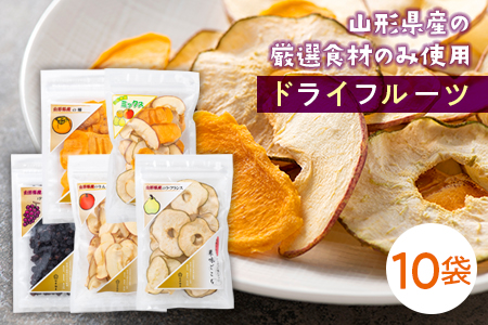 《桜井物産》ドライフルーツ［果味ごこち］詰合せ 10袋 F2Y-2219