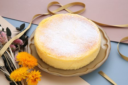 【Le Lis】ふわとろチーズケーキ // デコレーションケーキ 芸術ケーキ