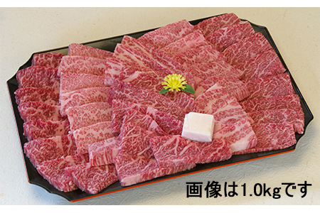 【3ヶ月定期便】近江牛カルビ・もも焼き肉 0.6kg[0187]