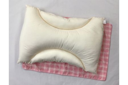 日本製 びっくり快眠サポート ソフト＆ホールド枕 枕カバー ピンク2枚付 [2333]