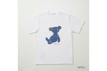 【神戸タータン】消臭機能付Tシャツ  くまさんSサイズ