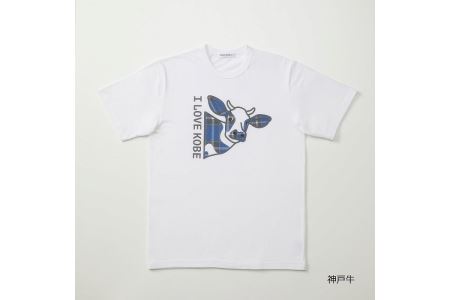 【神戸タータン】消臭機能付Tシャツ  神戸牛LLサイズ
