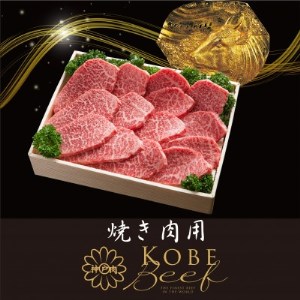 神戸ビーフ　焼き肉用(かた・もも)600g　YBY2【配送不可地域：離島】【1340603】