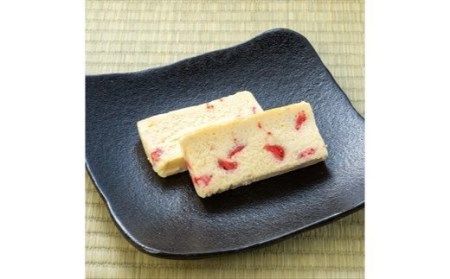 [卯之庵特製] 奈良県産 濃厚イチゴのチーズケーキ 8個ピース 木箱入り [1344]