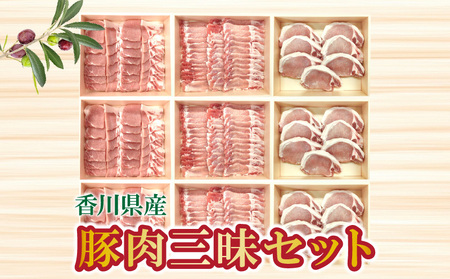 香川県産 豚肉三昧セット_M04-0035