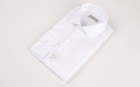 EASY CARE 42-86 白ツイルワイド HITOYOSHIシャツ
