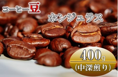 コーヒー豆(中深煎り)ホンジュラス 400g