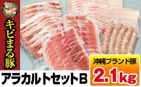  沖縄キビまる豚　アラカルトセットＢ（2.1kg）