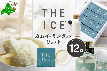 【THE ICE】 KAMUI-MINTAL SALT（カムイ・ミンタルソルト）ジェラート 12個 CJ0000213
