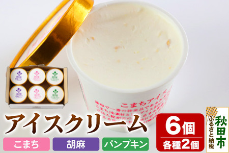 アイスクリーム詰め合わせ(120ml×6個入り)