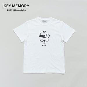 《0》【KEYMEMORY 鎌倉】カウボーイハットTシャツ WHITE