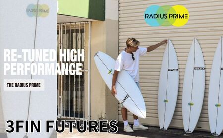 PYZEL SURFBOARDS RADIUS PRIM 3FIN FUTURES サーフボード サーフィン 5'6"