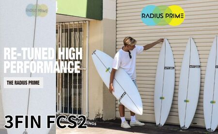 PYZEL SURFBOARDS RADIUS PRIM 3FIN FCS2 パイゼル サーフボード サーフィン 5'6"