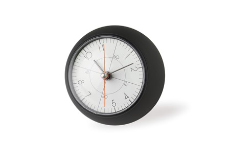 earth clock less / ブラック（TIL19-09 BK）レムノス Lemnos 時計