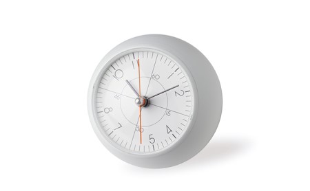 earth clock less / ホワイト（TIL19-09 WH）レムノス Lemnos 時計