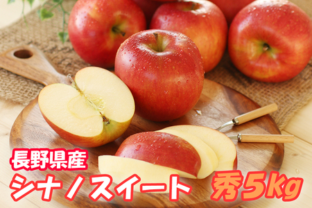 MS09-24A りんご シナノスイート（長野県産秀品） 5kg／10月中旬～10月下旬頃配送予定