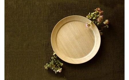 【オークヴィレッジ】モーニングプレート(2枚セット) お皿 木製 木の皿 ウッドプレート  キッチン 食器 プレート 皿 木の 無垢材 おしゃれ 人気 おすすめ 新生活 b109