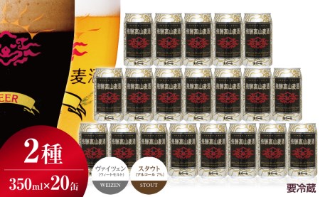  飛騨高山麦酒 ホワイト・ブラック 飲み比べ20缶セット 350ml×20本 2種 地ビール ビール 麦酒 クラフトビール 飛騨高山 缶ビール TR3391