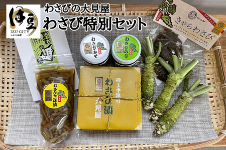 【わさびの大見屋】わさび特別セット　