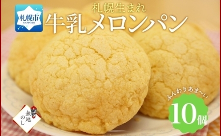 熨斗 メロンパン 10個 牛乳メロンパン 菓子パン 北海道 札幌市