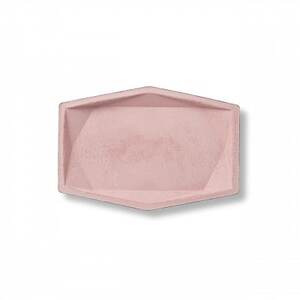 colmのレザートレイL ピンク「好きなモノの魅力を引き立てる立体成型してつくった本革製トレイ」【1404511】