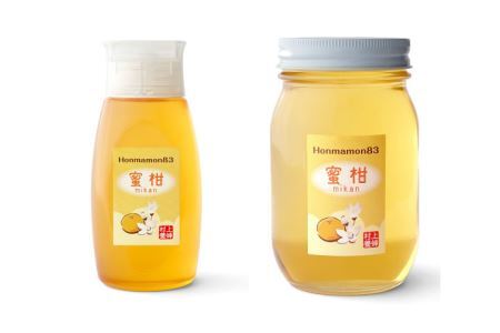 K319　蜜柑蜂蜜　５００ｇ×１本　６００ｇ×１瓶　１１００ｇ