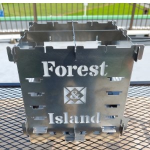 コンパクト焚き火台  「Forest＆Island」  M.S.S model-02【1328527】