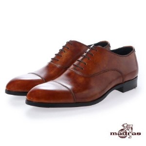 madras(マドラス)の紳士靴 M421 ライトブラウン 25.0cm【1342705】