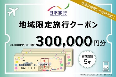 l_04　日本旅行　地域限定旅行クーポン（300,000円分）