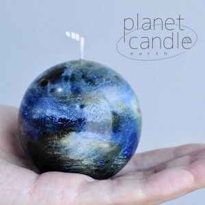 planet candle S 地球ver【配送不可地域：離島】【1420626】