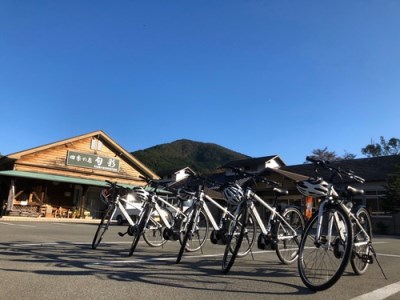 E-bike　レンタル　(4時間）／地域活性化協議会　ふるさと納税　サイクリング　アウトドア　三重県　大紀町