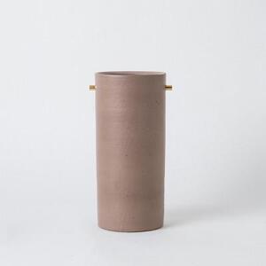 [HIJICA]TEOKE vase（L）　ダークローズ　HJC-01DR
