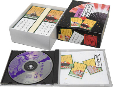 百人一首 CD付き　A38 　 エンゼルトランプ販売株式会社 東近江